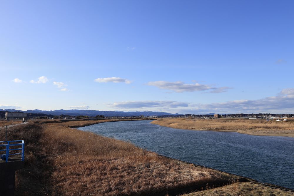 下川原橋から真野川